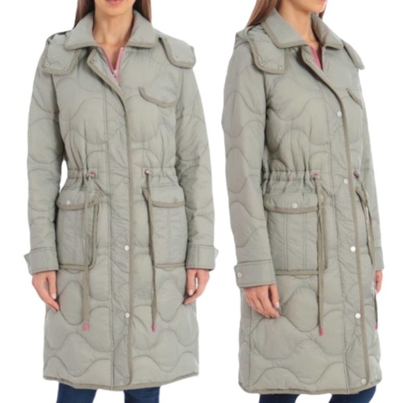 Avec Le Filles Quilted Coat Size Small NWT - Picture 3 of 9